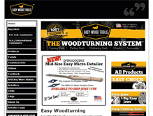 Tablet Screenshot of easywoodtools.com